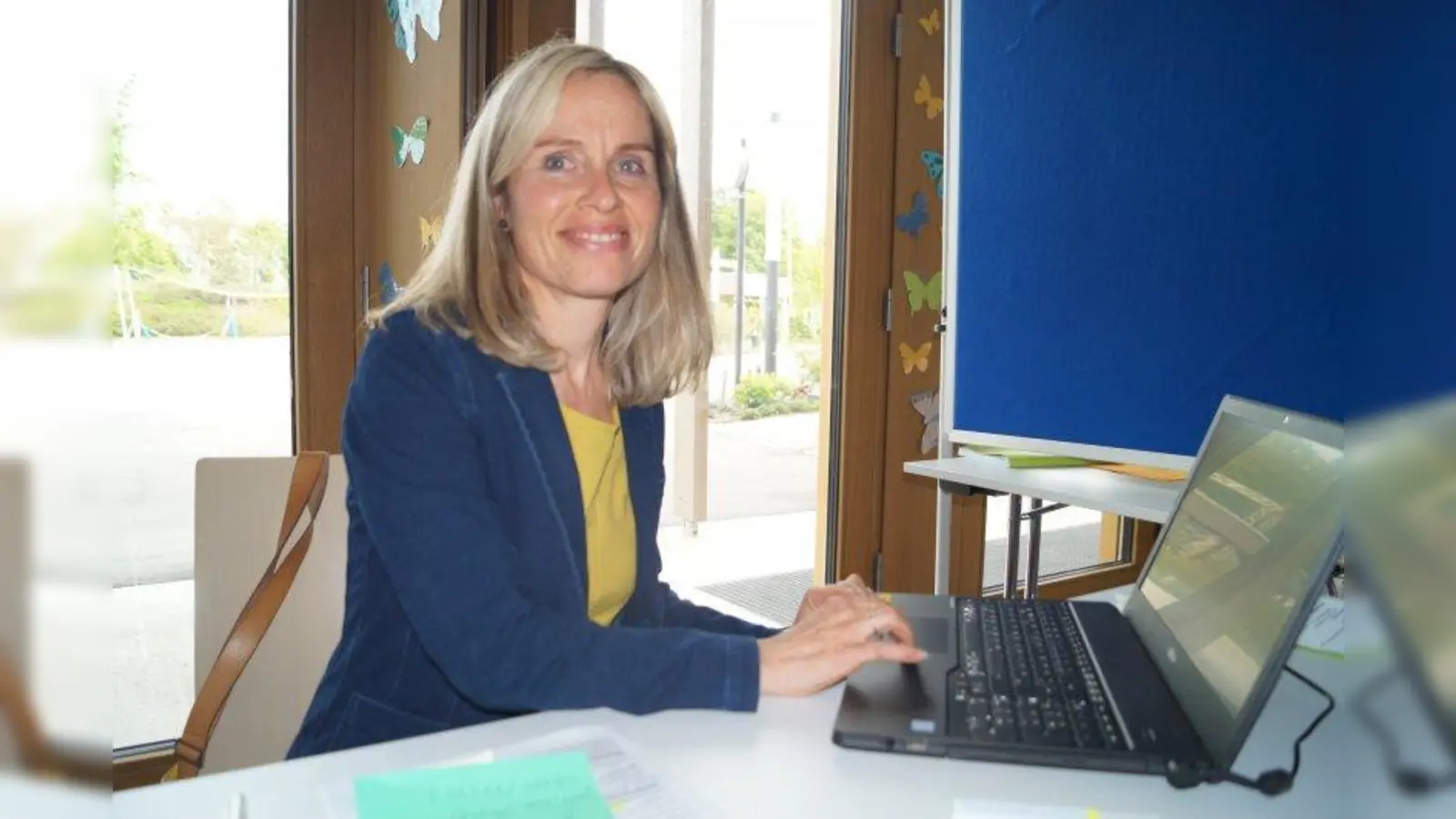 Judith Schneider ist kommissarische Schulleiterin der Realschule Freiham. (Foto: pst)