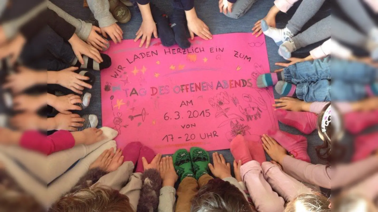 Die Kühlschruppen-Kinder machen beim Abend der offenen Tür mit. (Foto: Ver)