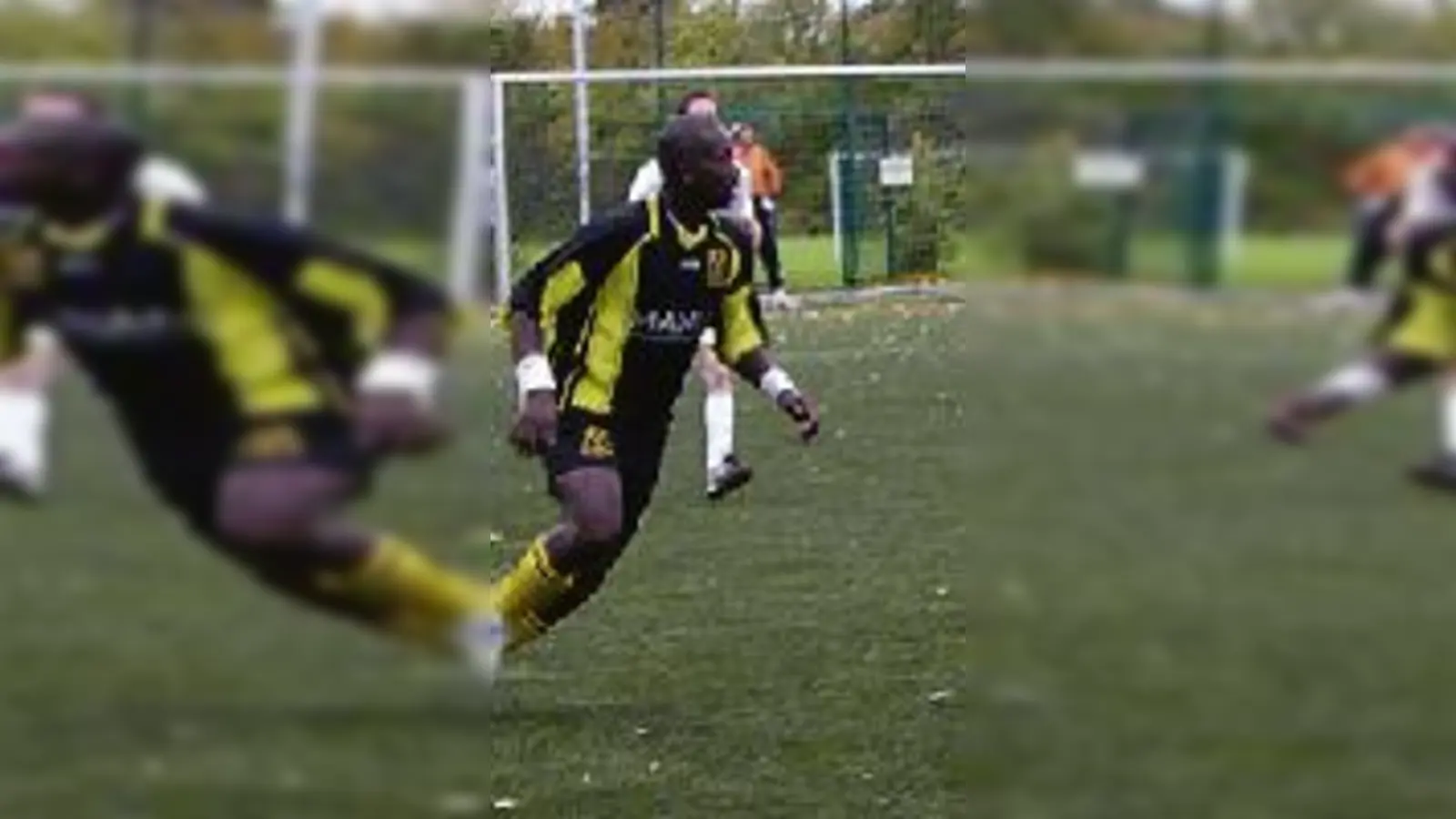 Der Mann des Spiels beim Lokalderby: Der Kicker des SC Bogenhausen René Gomis.	  (Foto: Verein)