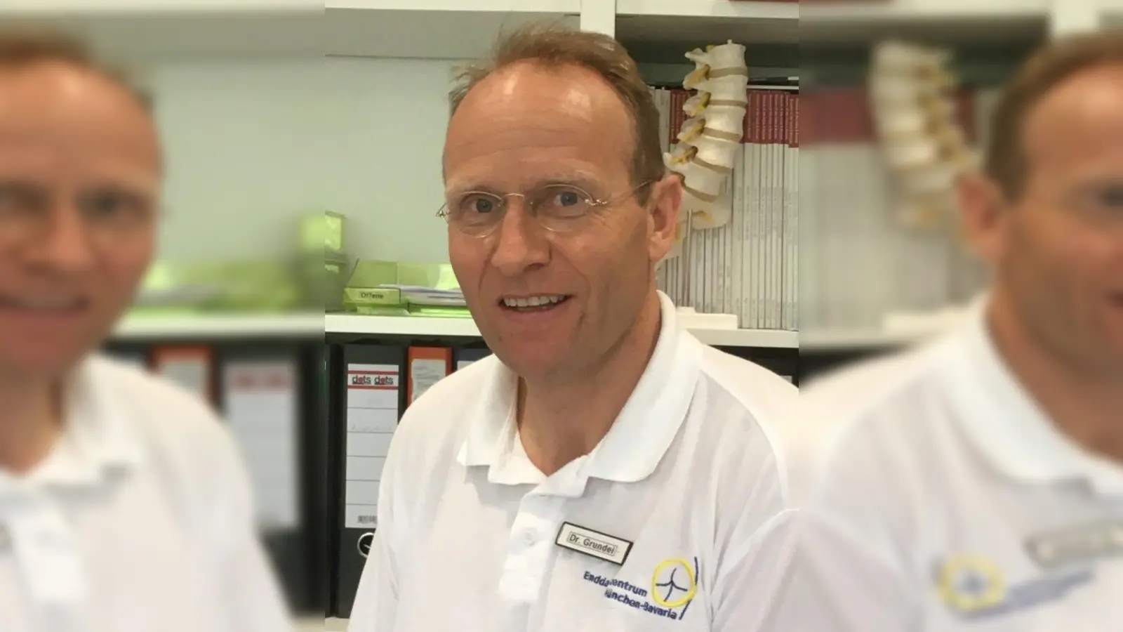 Dr. Tobias Grundei informiert beim Gesundheitsforum über Darmkrebs und Hämorrhoiden. (Foto: Klinik)