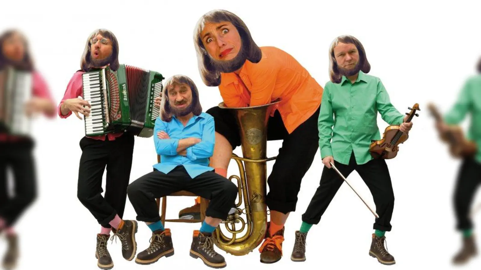 Die Monaco Bagage spielt auf dem Haderner Dorffest. (Foto: pi)