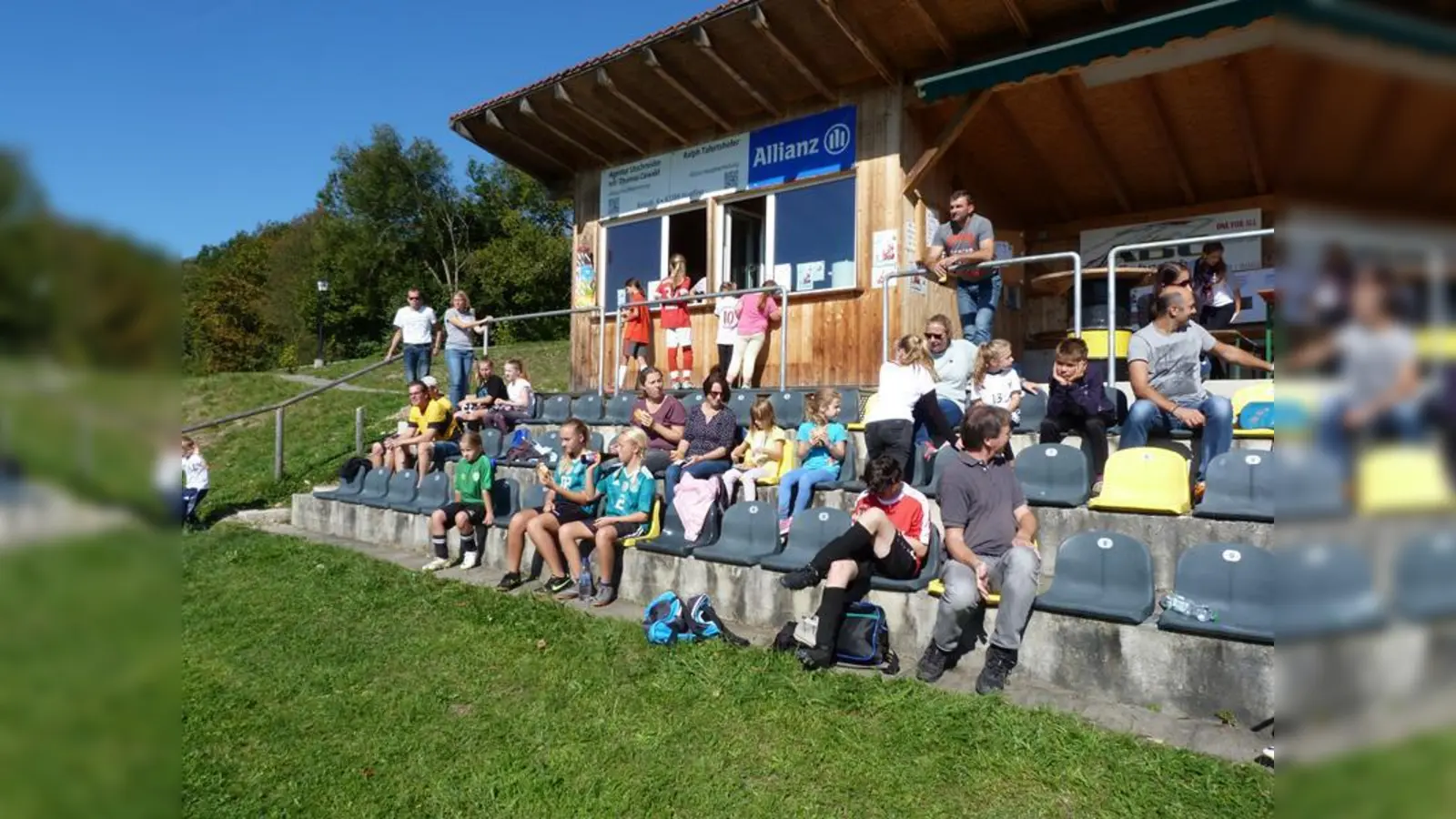 Besseres Wetter hätten sich die jungen Damen für ihren „Tag des Mädchen-Fussballs“ nicht wünschen können. (Foto: SC 1920 Huglfing)