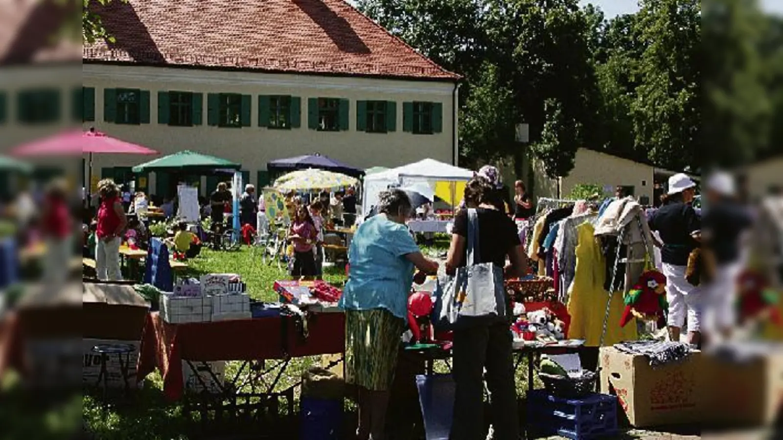 Ähnlich bunt wird es auch in diesem Sommer vor dem Pelkovenschlössl  (zugehen.Foto: VA)