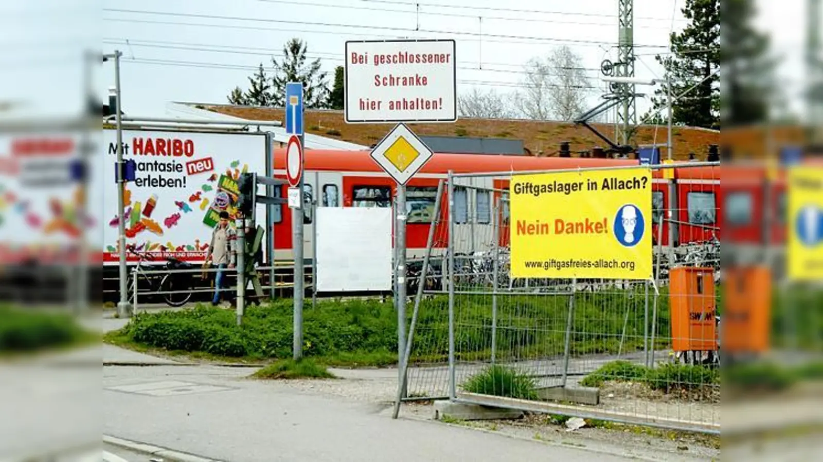 Auch in der Fasanerie regte sich Protest gegen die geplante Abfüllanlage. Hier seien allein 1600 Unterschriften worden. 	 (Foto: VA)