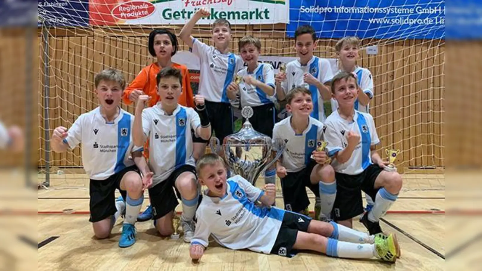 Stark auch im europäischen Vergleich: U11-Junglöwen.  (Foto: TSV 1860)