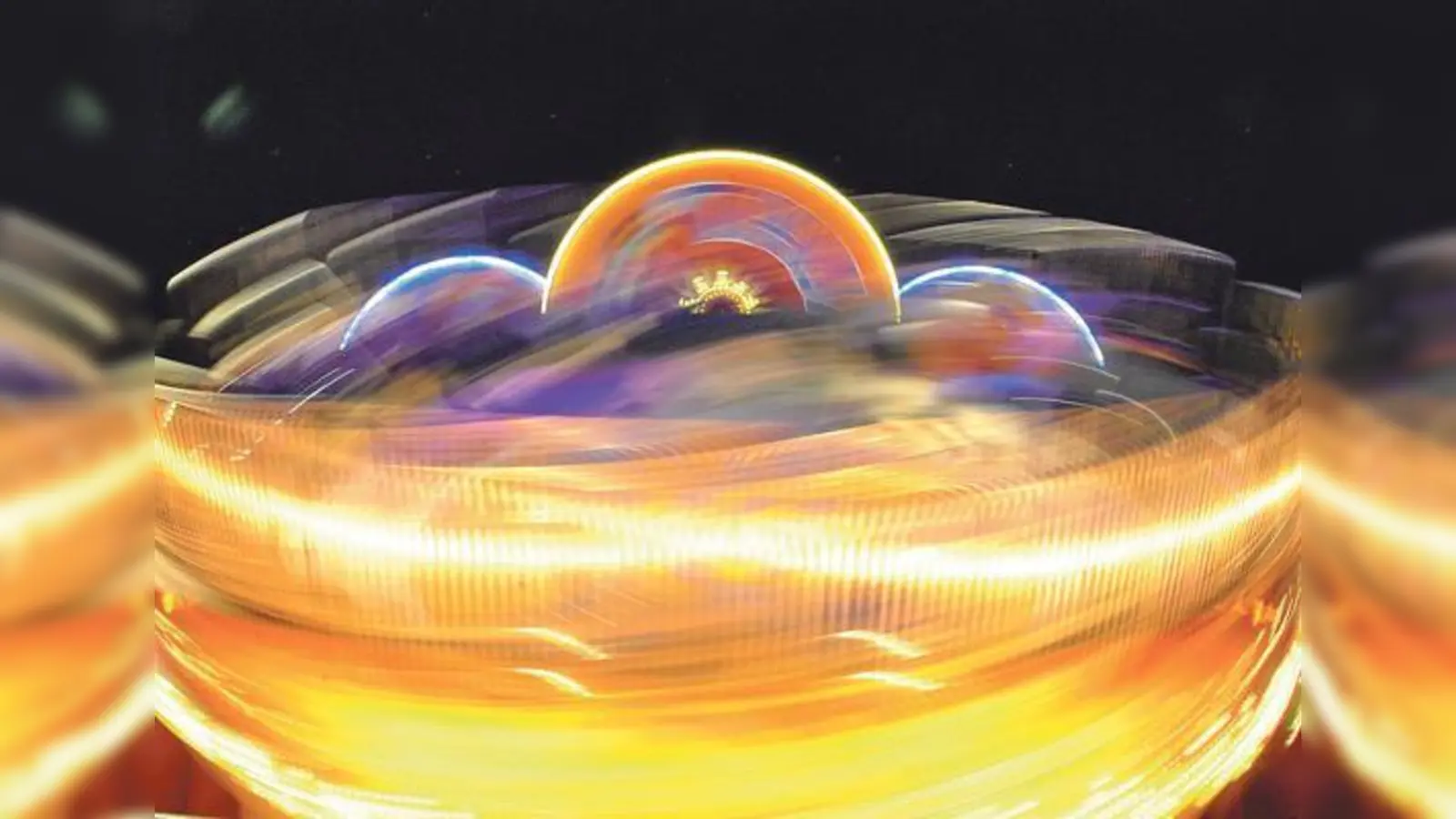 In der Ausstellung werden Fotografien wie diese gezeigt  eine Art Malen mit Licht.	 (Foto: VA)