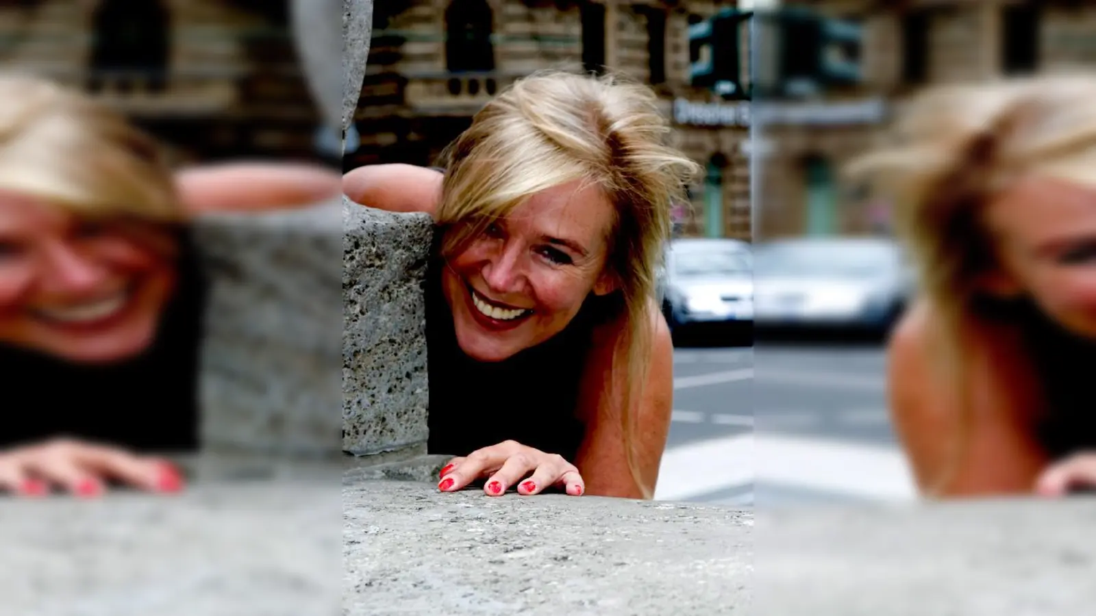 Humorvolle Vagabundin auf den Spuren etlicher Ausbrüche: Angelika Beier. 	 (Foto: VA)