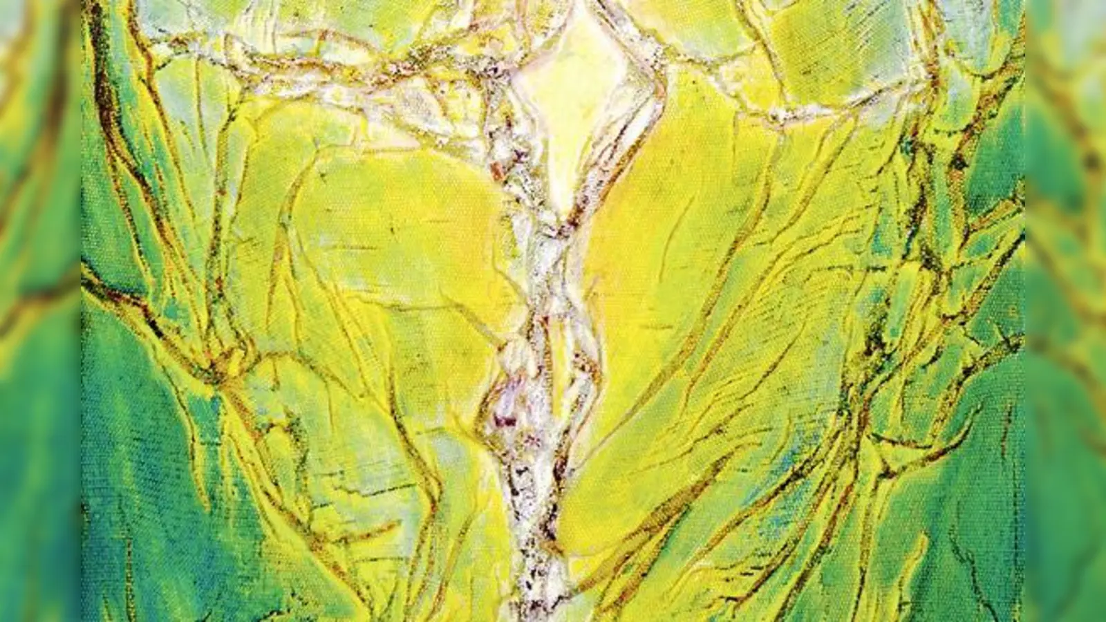 Abstrakt und von auffallender Leuchtkraft: Dieses Kunstwerk trägt den Titel »Rückhalt«.	 (Foto: VA)