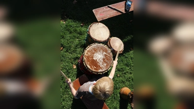 Percussion mal anders am Hart. (Foto: VA)