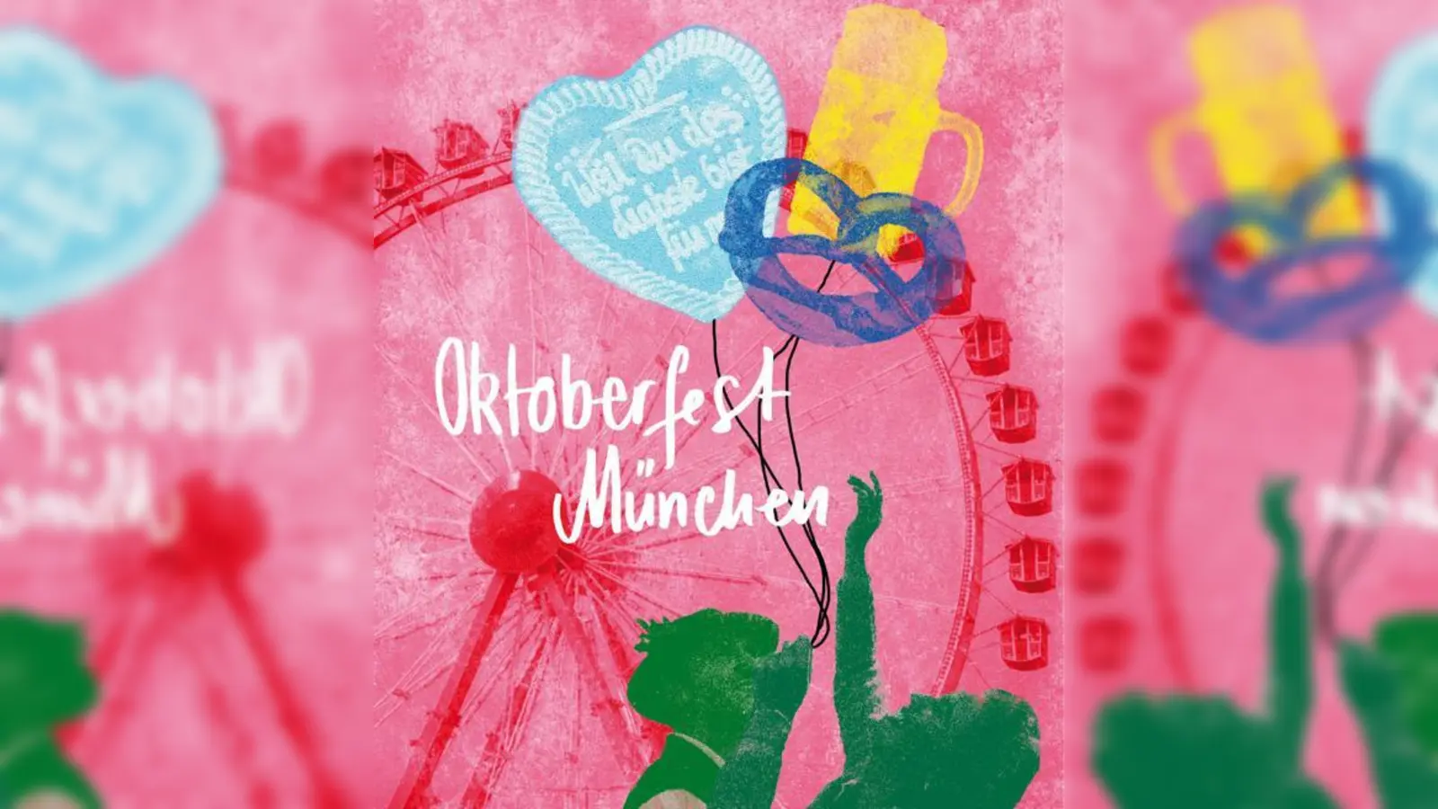 Der siegreiche Plakatentwurf von Susanna Schneider und Linda Sophia Schultheis.	 (Foto: LH München)