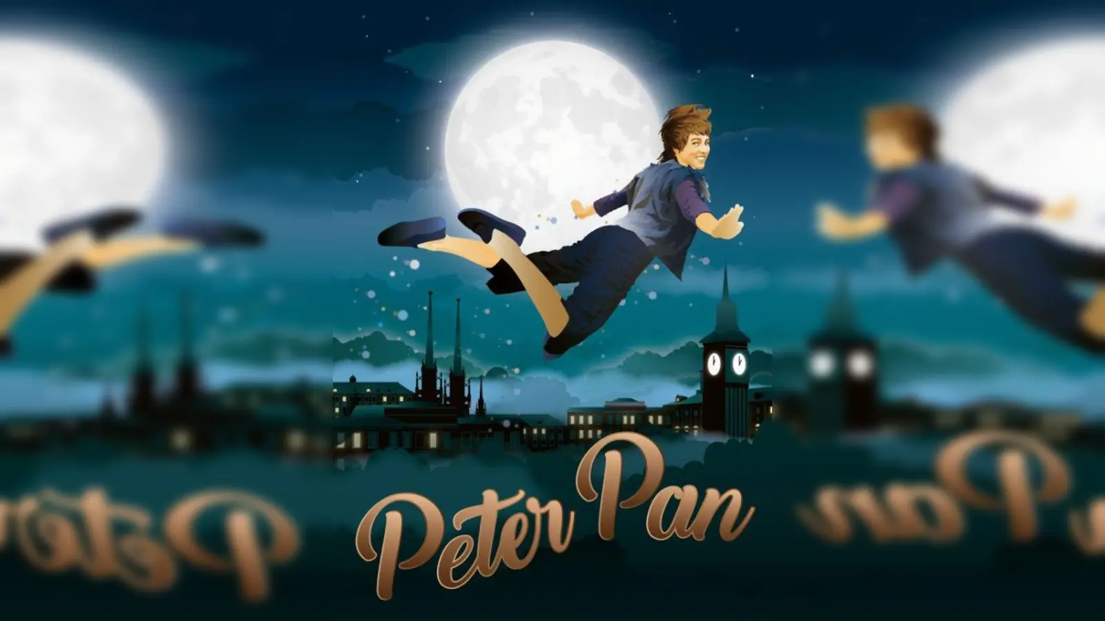 Peter Pan, der fliegende Junge, nimmt die Zuschauer mit ins Nimmerland. (Foto: Kerstin Luttenfeldner)