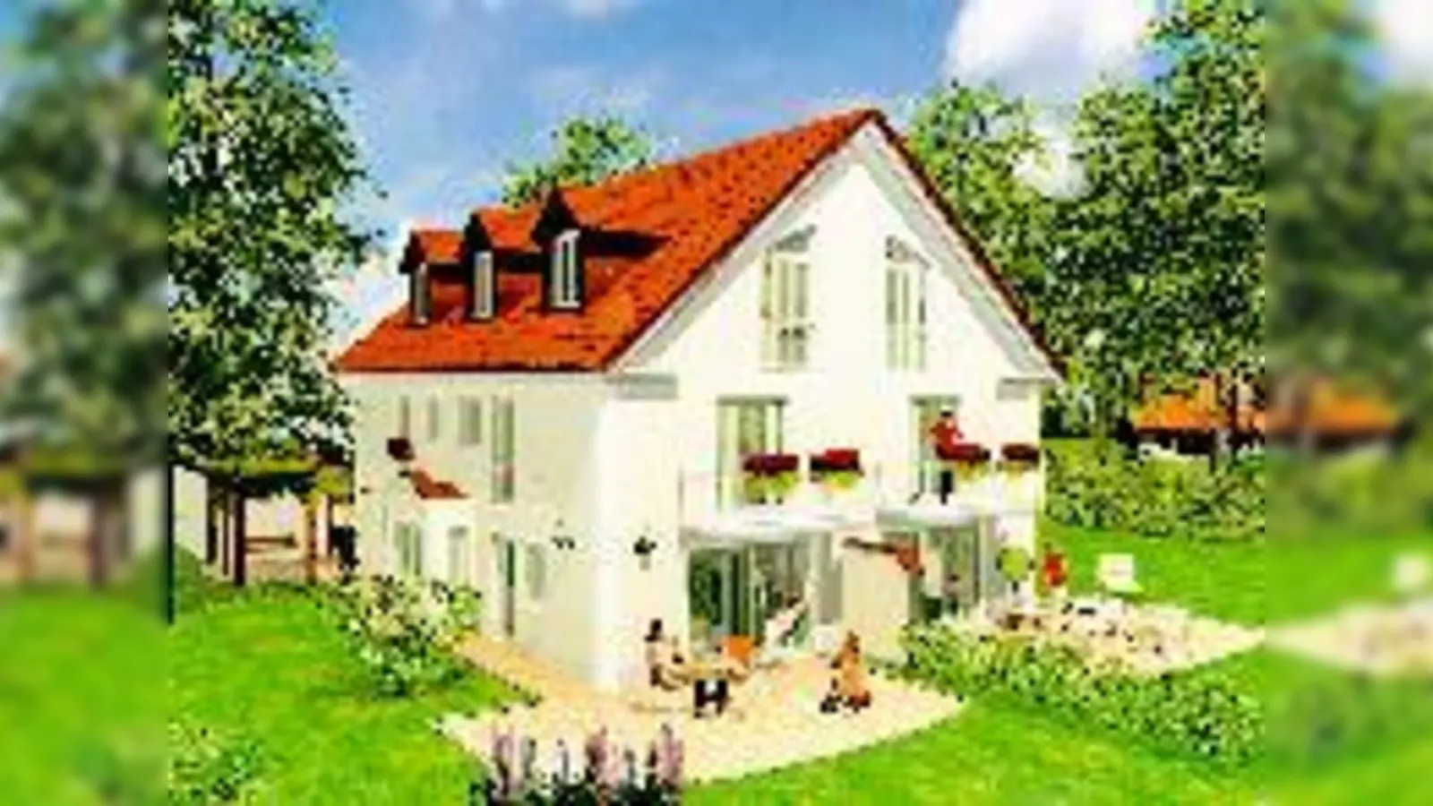 Ab Frühjahr beziehbar: die beiden Doppelhaushälften in der Lerchenau.	 (Foto: Domino Bau)