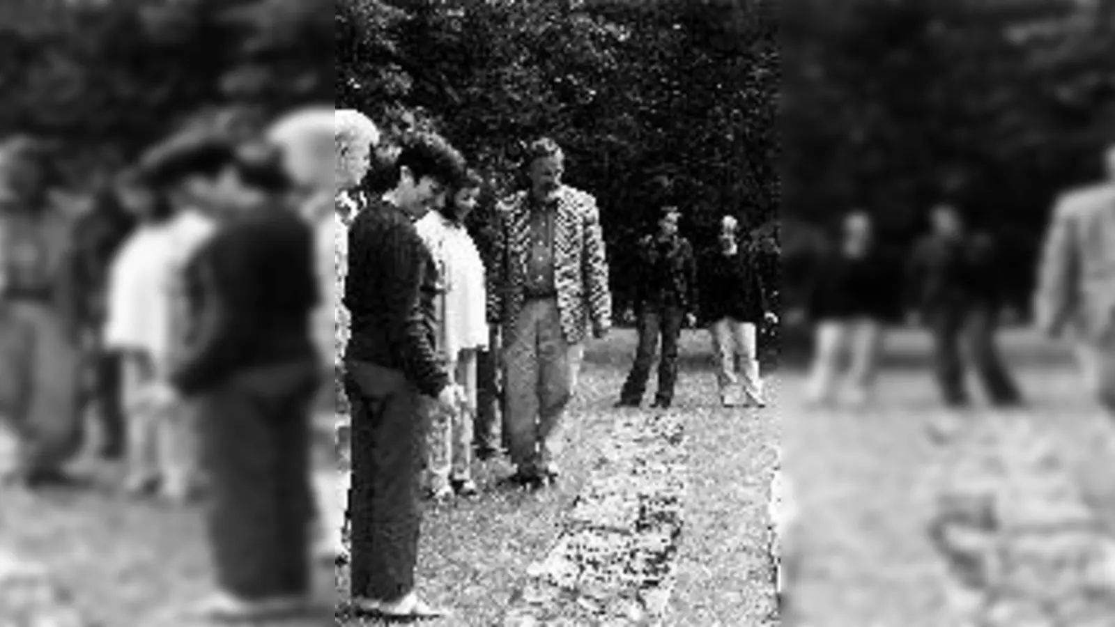 Bruno Wendnagel mit Erzieherinnen	 (Foto: Privat)