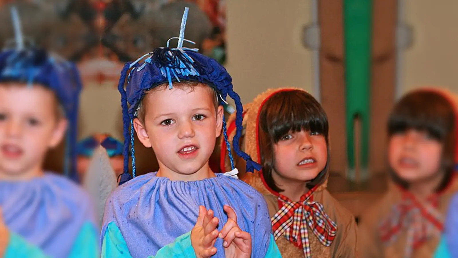 Mit ganz viel Begeisterung präsentierten die Kleinen ein Musical zur Geschichte des »Anatoll«.  (Foto: Privat)