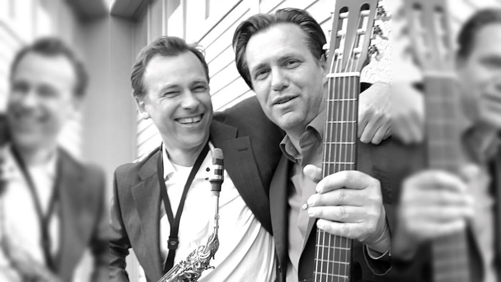 Gitarre, Saxophon und Klarinette werden das Publikum im Feldmochinger Hof bezaubern.  (Foto: VA)