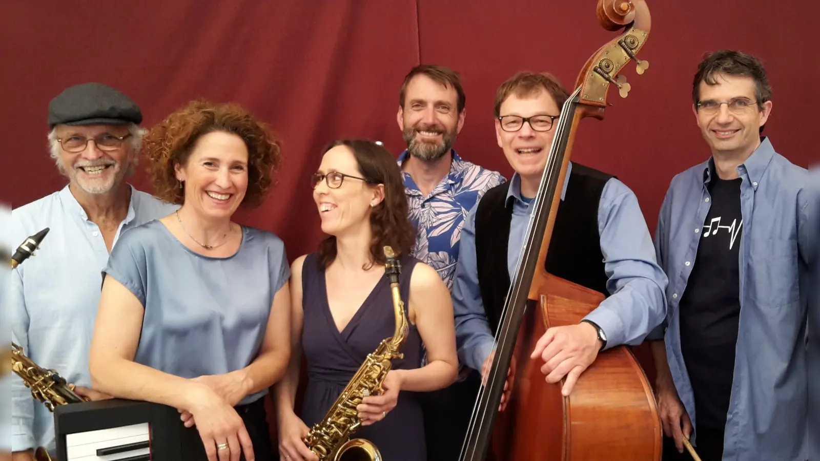 Das Sextett Blue Moonlight spielt Swing, Soul und Rock'n'Roll. (Foto: Blue Moonlight)