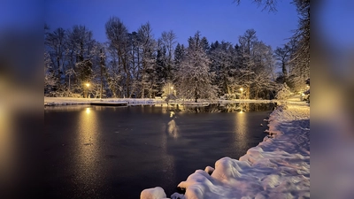 Der Kraillinger Dirk Beiling hat mit seinem Motiv vom Berger Weiher den ersten Platz beim Fotowettbewerb der Gemeinde geholt. (Foto: Dirk Beiling)