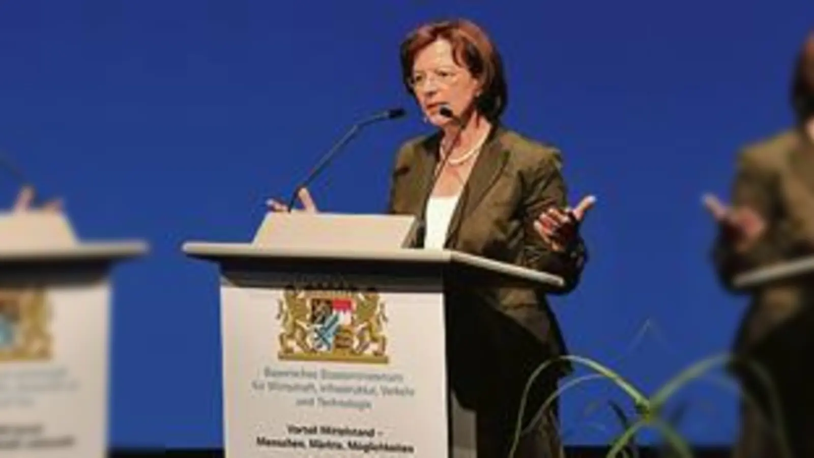 Wirtschaftsministerin Müller will den Mittelstand stärker unterstützen.	 (Foto: stmwivt)