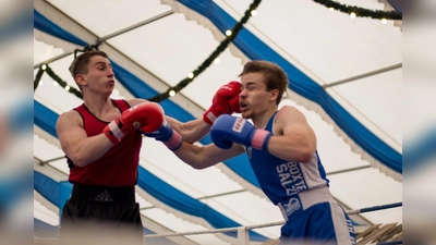 Ein starker Kampf zwischen Luca Martino und Siegfried Konrad. (Foto: BC Bavaria)