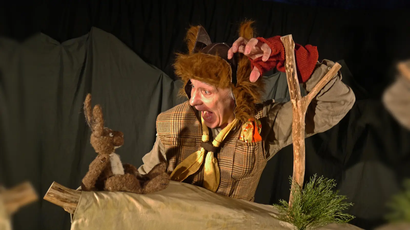 In der Geschichte werden die Muster vom „Angsthasen“ und vom „schlauen Meister Reineke“ auf den Kopf gestellt. (Foto: VA)