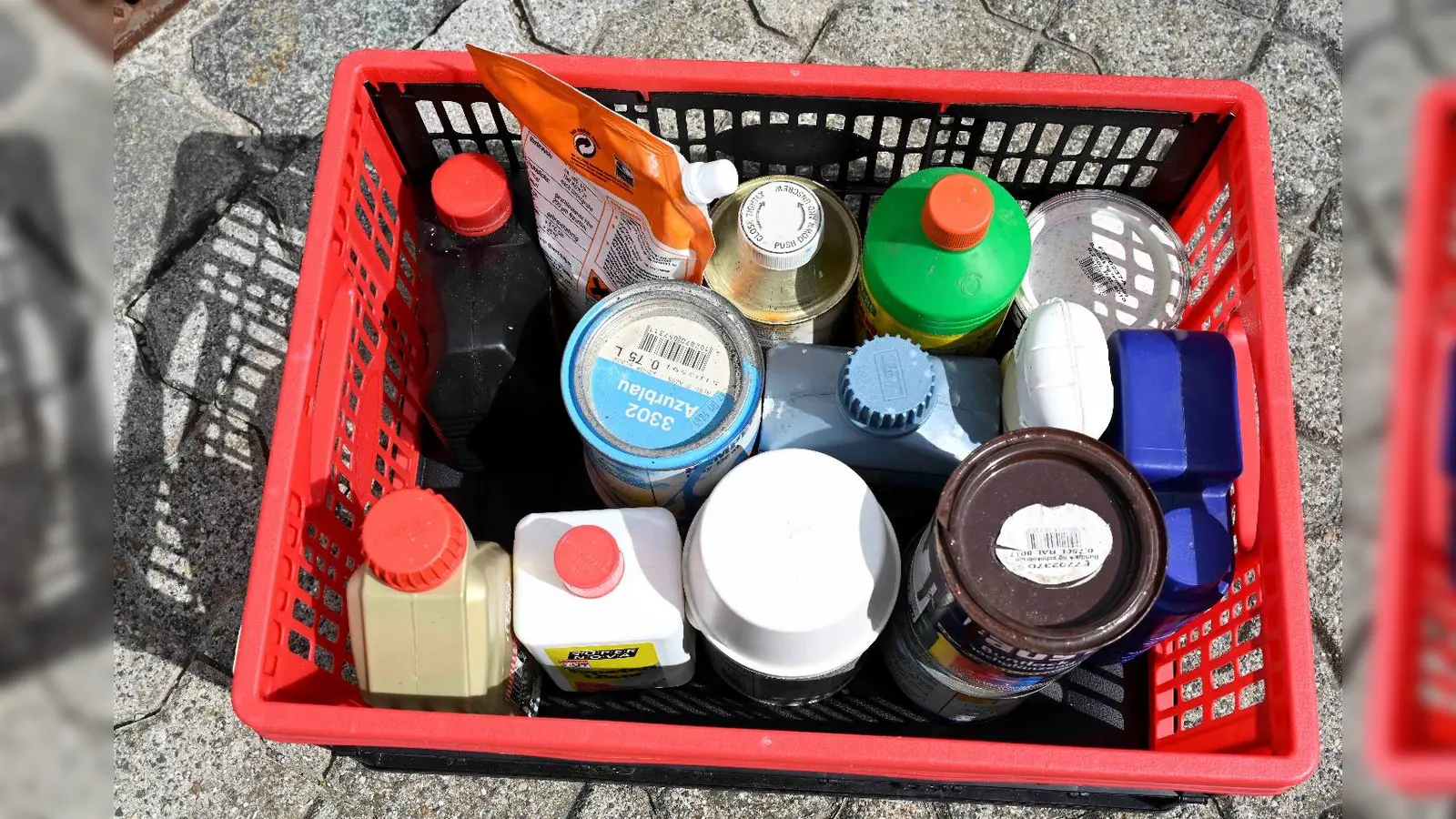 Wer im Mai Problemmüll abgeben möchte, kann das an zwei Tagen auf dem Wertstoffhof tun.  (Symbolbild: Gemeinde Ismaning)