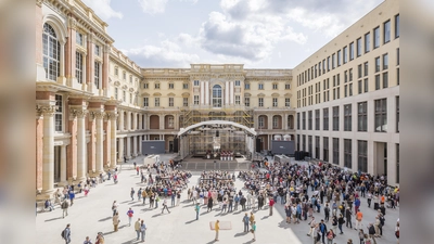 Der letzte Tag der offenen Baustelle 2018 im Berliner Schloss. Eröffnung soll ab 2020 sein (Foto: © SHF / David von Becker)