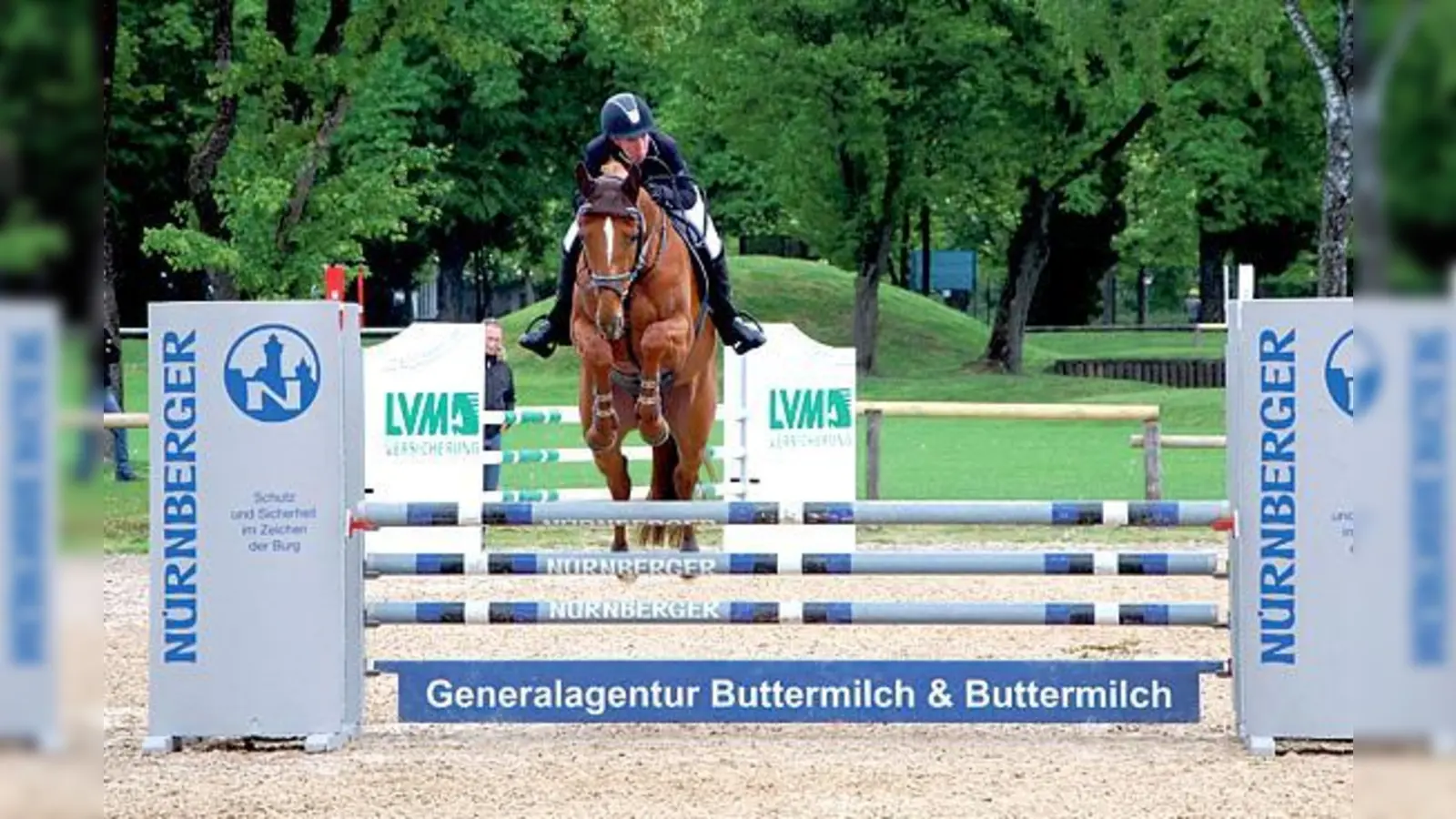 Die Springprüfungen werden von Klasse A bis S ausgetragen auf dem Hufeisenplatz.	 (Foto: oh)