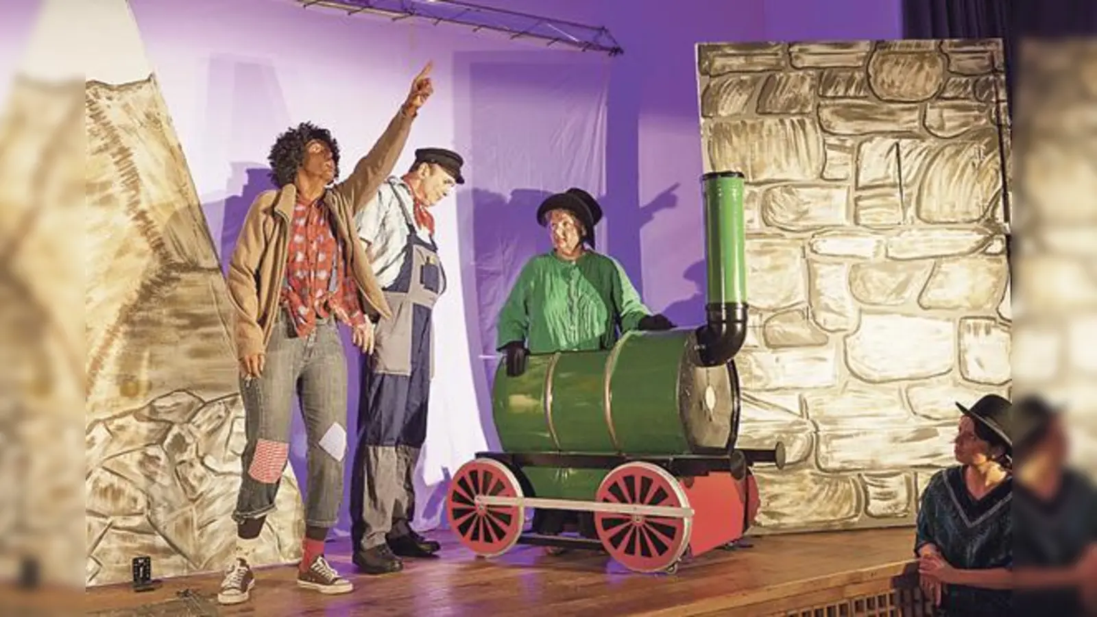 Am 8. Februar wird für Kinder ab vier Jahren das Stück »Jim Knopf« gezeigt. 	 (Foto: VA)