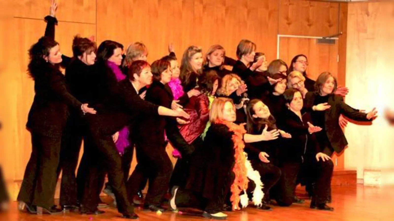 A capella an Fasching: Am 12. Februar tritt Rondo Vocale in Ebersberg auf.	 (Foto: Chor)