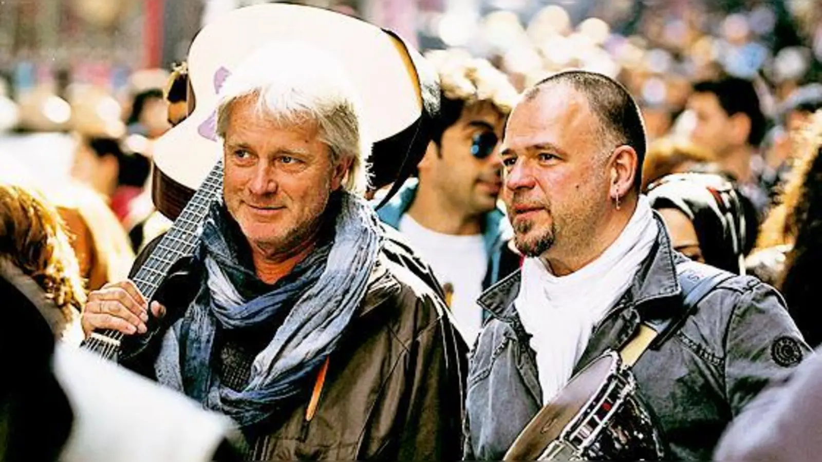 »Wo bleibt die Musik«, fragten sich Werner Schmidbauer und Martin Kälberer.	 (Foto: T_Jenninger)