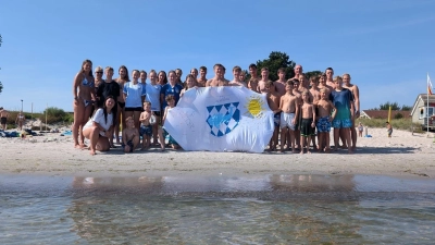 Die Jugendlichen hatten viel Spaß an der Ostseeküste. (Foto: TSV Herrsching/ Handball)