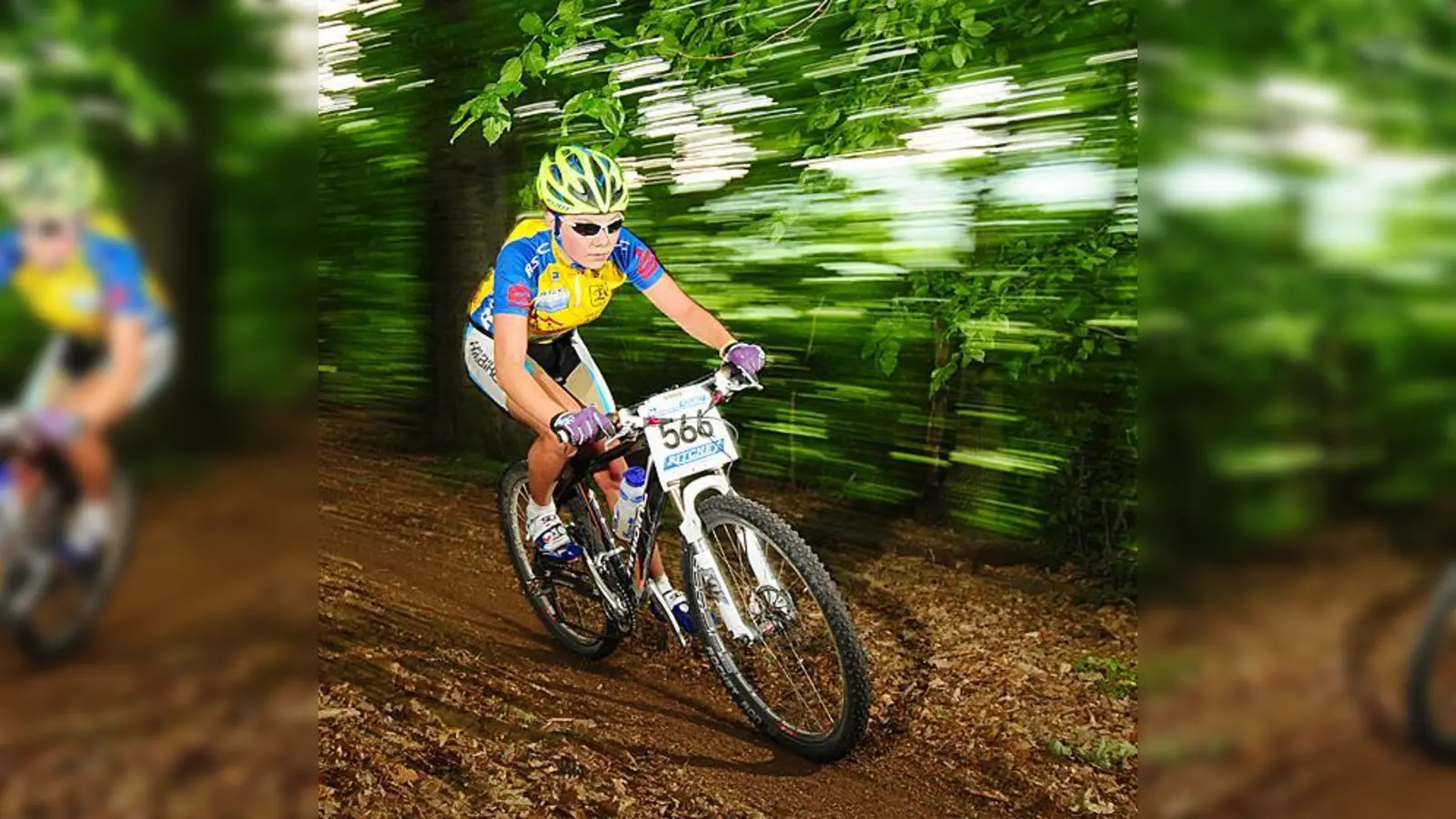 Pia Weiner belegte für den RSLC Holzkirchen/Haibike den 3. Platz bei der MTB Bayernliga.  (Foto: VA)