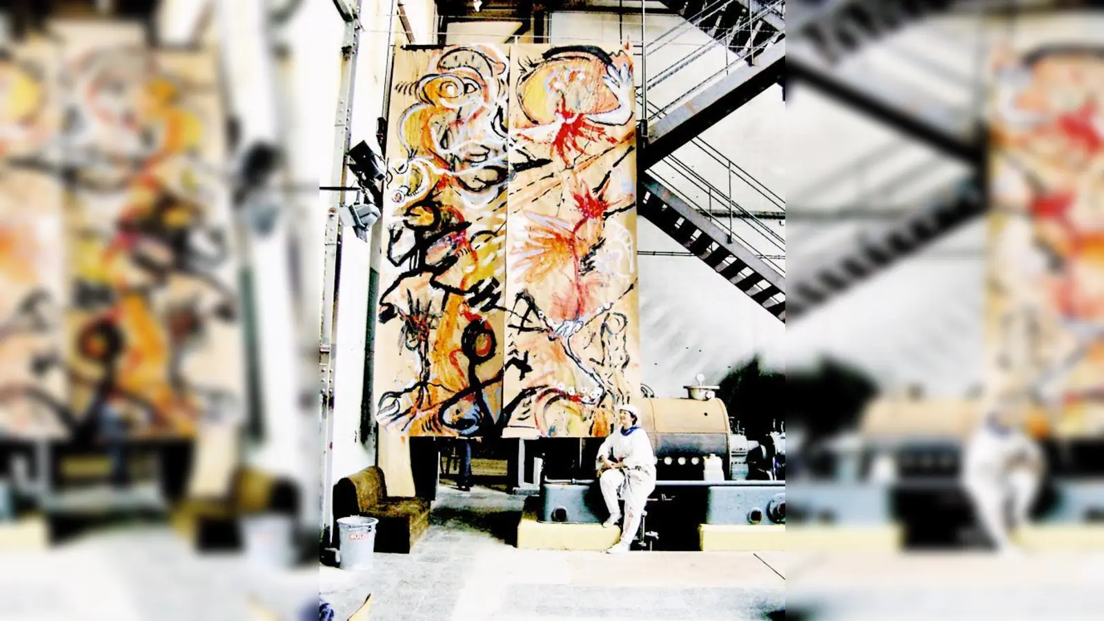 Rupfnbild »XXXL think big« von Adler A. F. 	 (Foto: gottschalk berlin)