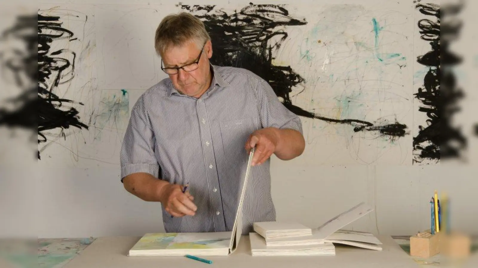 Der Künstler Dietmar Janz hat unter anderem an der Akademie der Bildenden Künste München bei Erich Koch und Leo Kornbrust studiert. (Foto: Dietmar Janz)