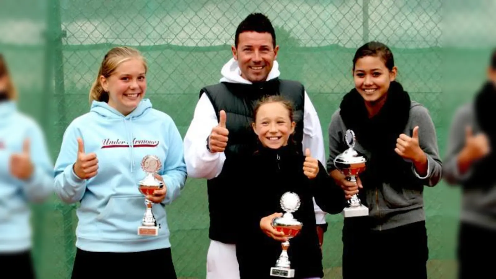 Die Tennis-Mädchen des SC Baldham-Vaterstetten konnten mehrfach beim Sauerlacher Jugendcup abräumen.	 (Foto: SC)