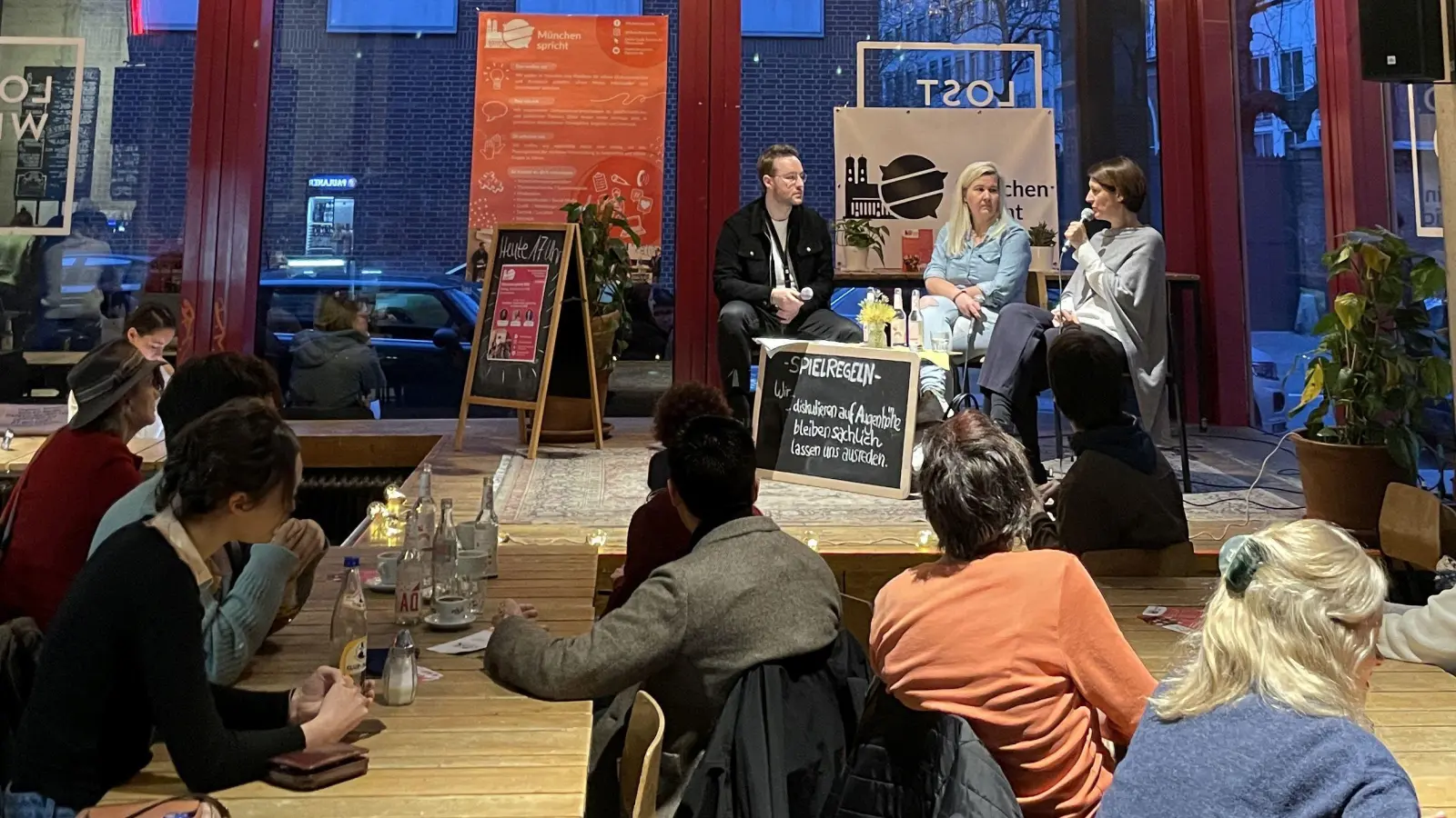 Die nächste, bereits vierzehnte Veranstaltung findet am Sonntag, 14. September, statt.  (Foto: München spricht)