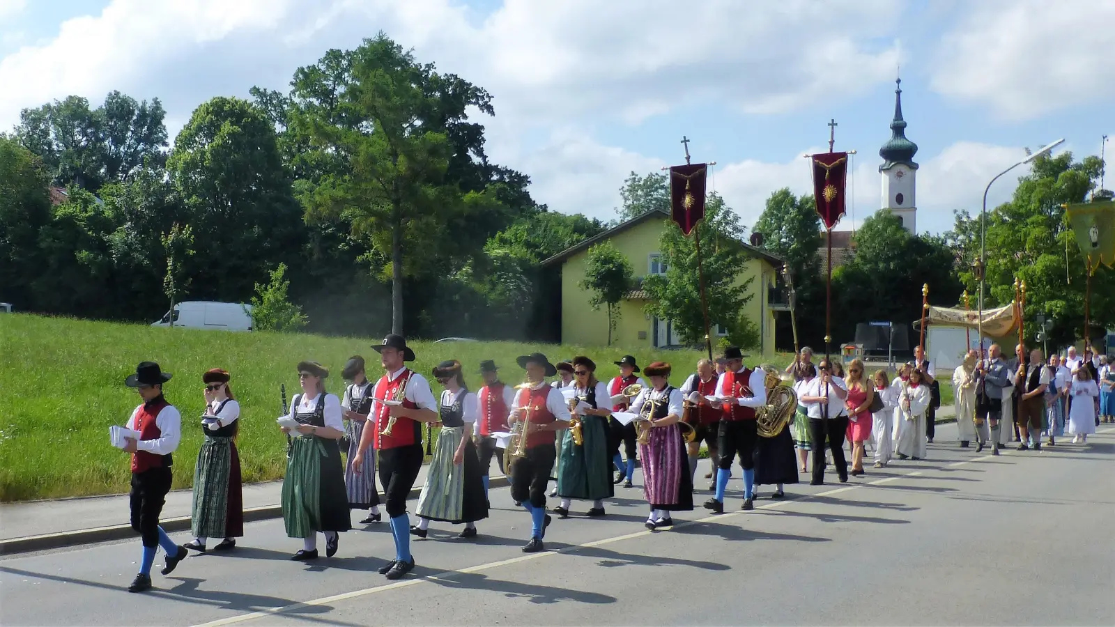 Zur Fronleichnamsprozession sind am 22. Juni alle herzlich eingeladen. (Foto: Georg Rittler)