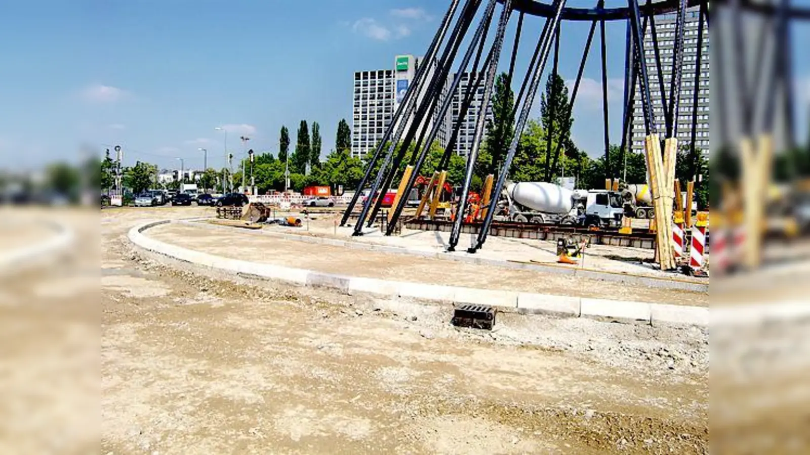 Das Areal um die Mae West soll Aufenthaltsqualität bekommen.	 (Foto: ikb)