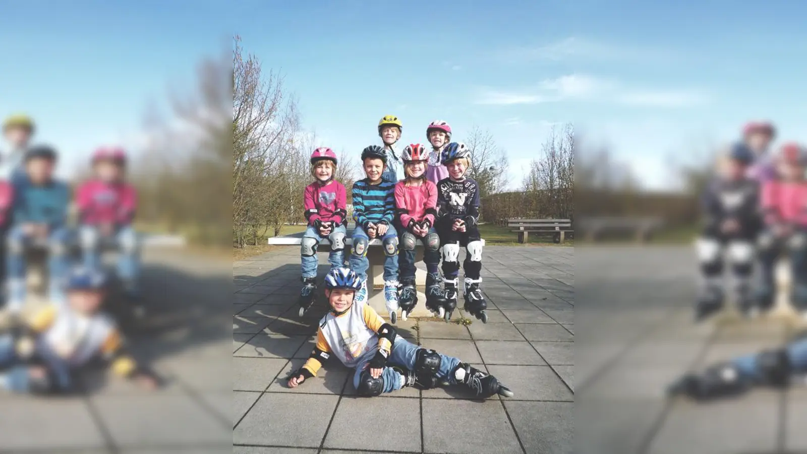Bei KiSS, der Kindersportschule des SV-DJK wurde kürzlich ein Inliner-Kurs angeboten.	 (Foto: VA)