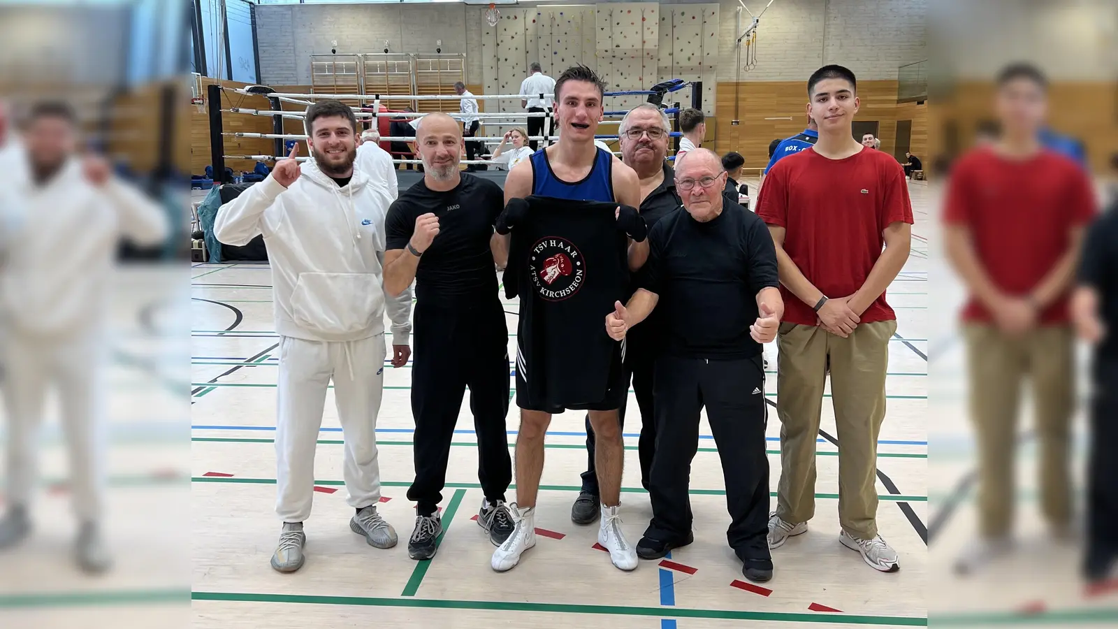 Von links nach rechts: Achmad Batalov, Dino Massaro, Vincent Sperr, Helmut Felixberger, Herbert Lippert und Emil Maudodi. (Foto: privat)