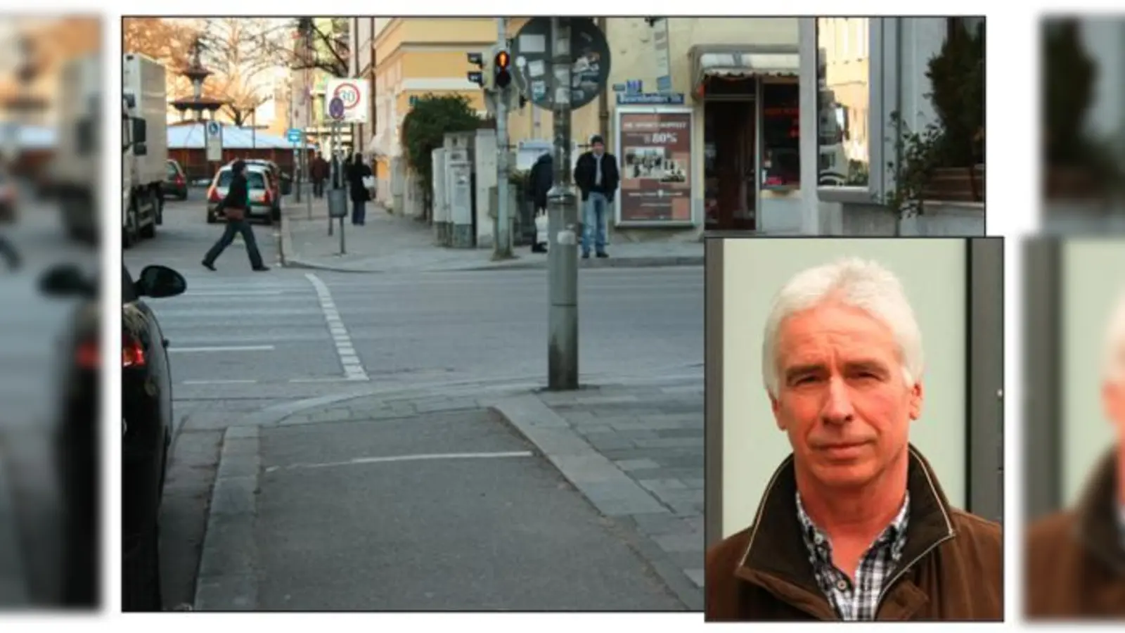 Einen durchgängigen Radweg in der Rosenheimer Straße wünschen sich viele Bürger in Haidhausen. Bei der Bürgerversammlung stand Martin Mayer vom Kreisverwaltungsreferat Rede und Antwort.	 (Fotos: js)