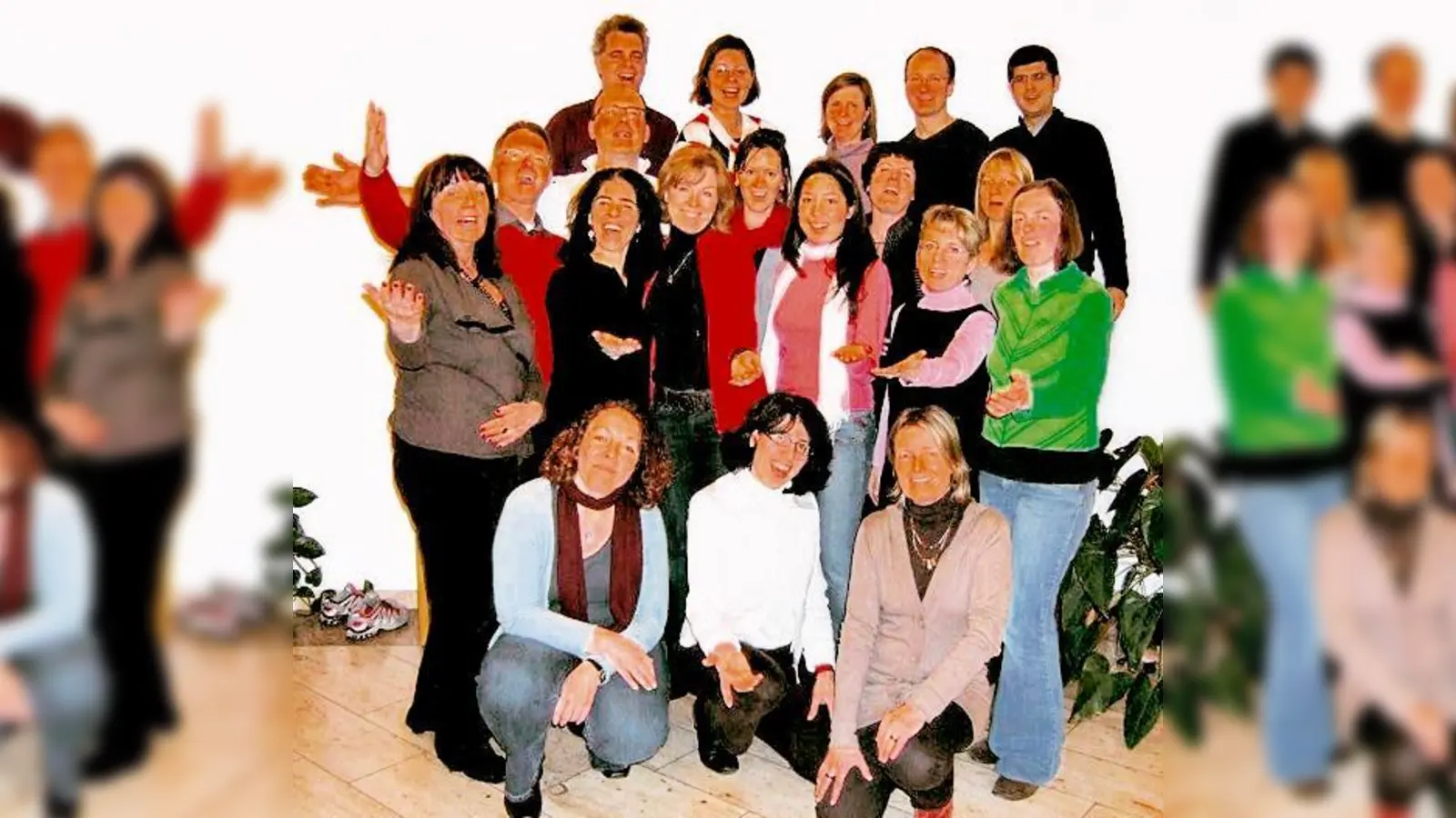 Der Dienstagschor in Aktion.	 (Foto: VA)