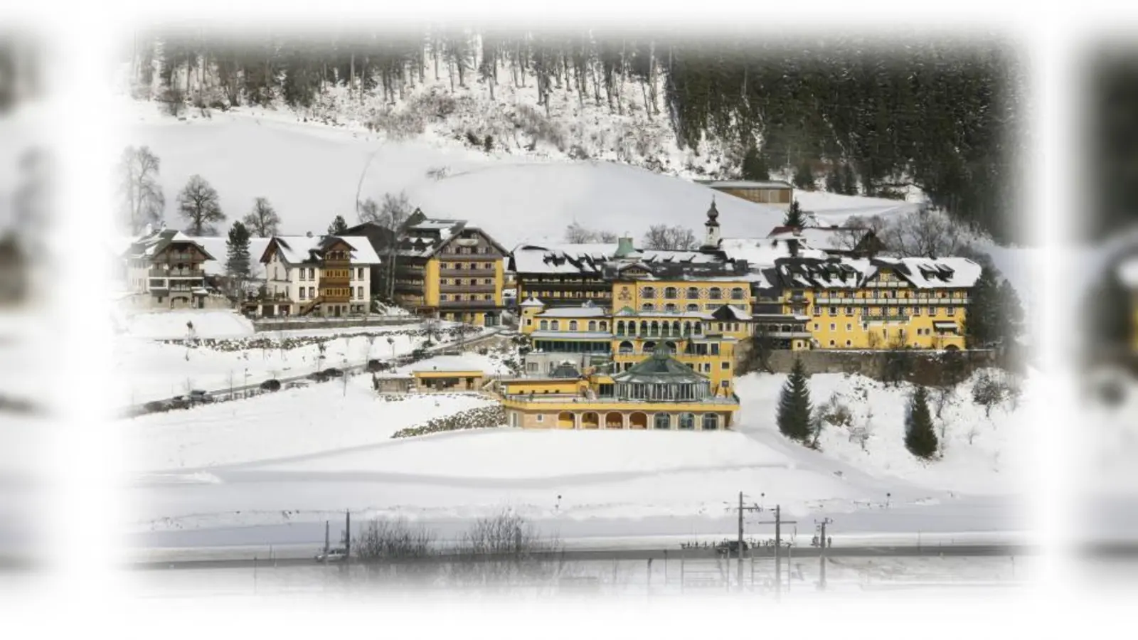 Winteridylle: das Pichlmayrgut. (Foto: pi)