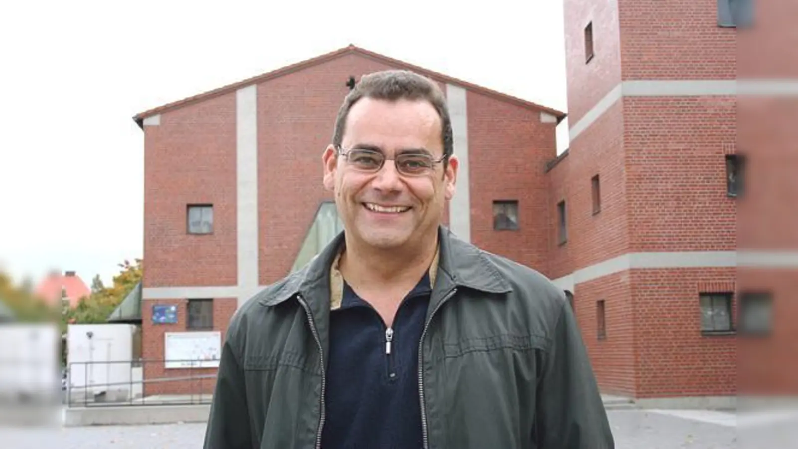 Pfarrer Christian Weigl von der Dankeskirche in Milbertshofen. 	 (Foto: ws)