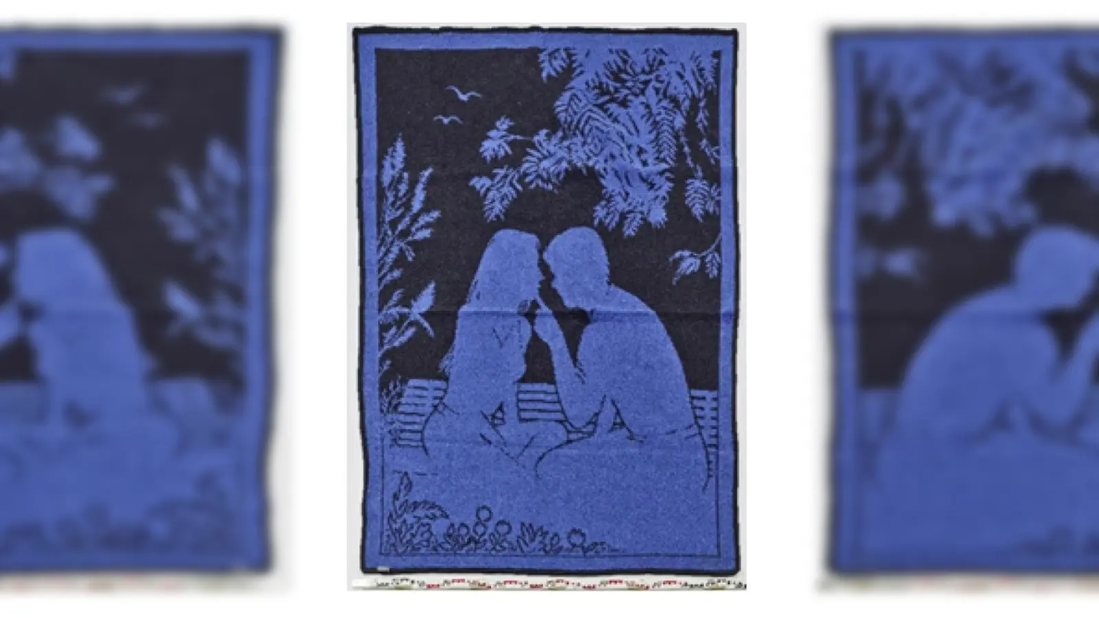 Wer kennt diese Decke? Informationen können im Fall Sonja Engelbrecht zur Ergreifung des Täters führen. (Foto: © Polizeipräsidium München )