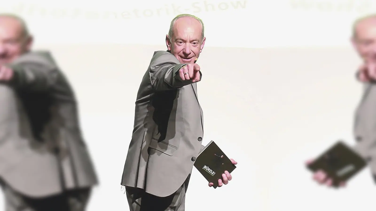 Über »Stoiberismen« und »Gottschalkiaden« amüsiert sich Winfried Bürzle.  (Foto: Nina Angerer)