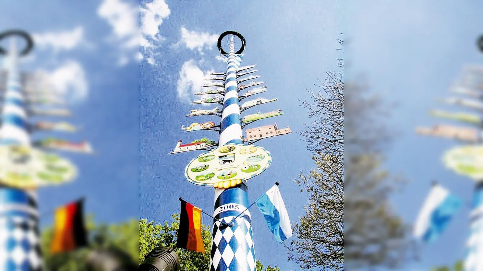 Zeit wird s, dass ein neuer Maibaum aufgestellt wird und weithin sichtbar die Mitte von Landsham schmückt.  (Foto: VA)