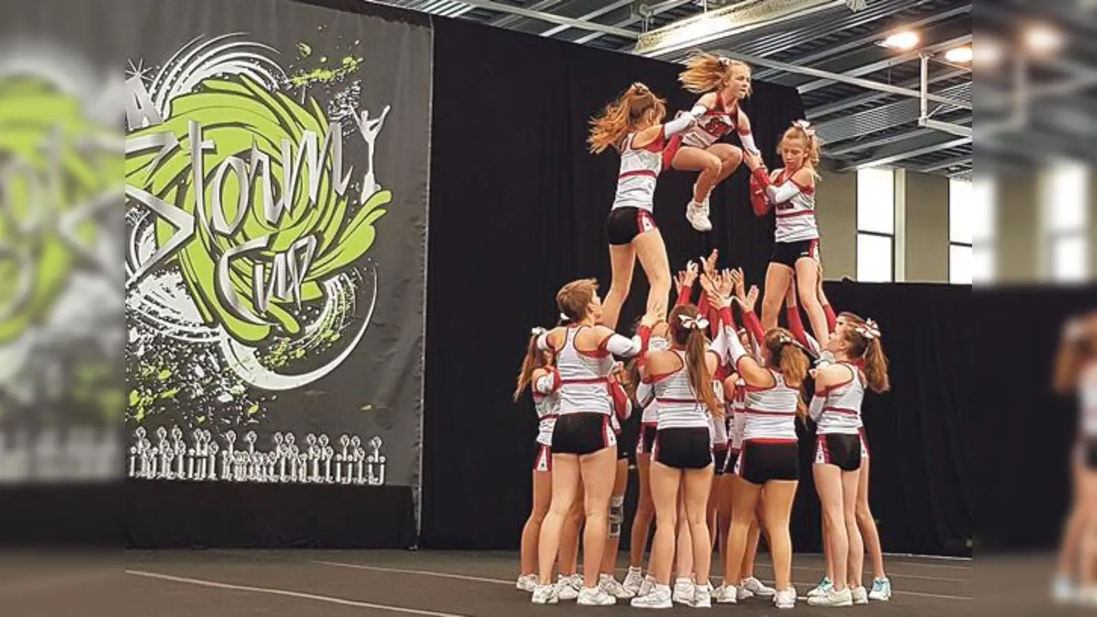 Einen Turm können sie gut bauen, aber aufs Treppchen haben sie sich noch nicht katapultieren können. 	 (Foto: VA)