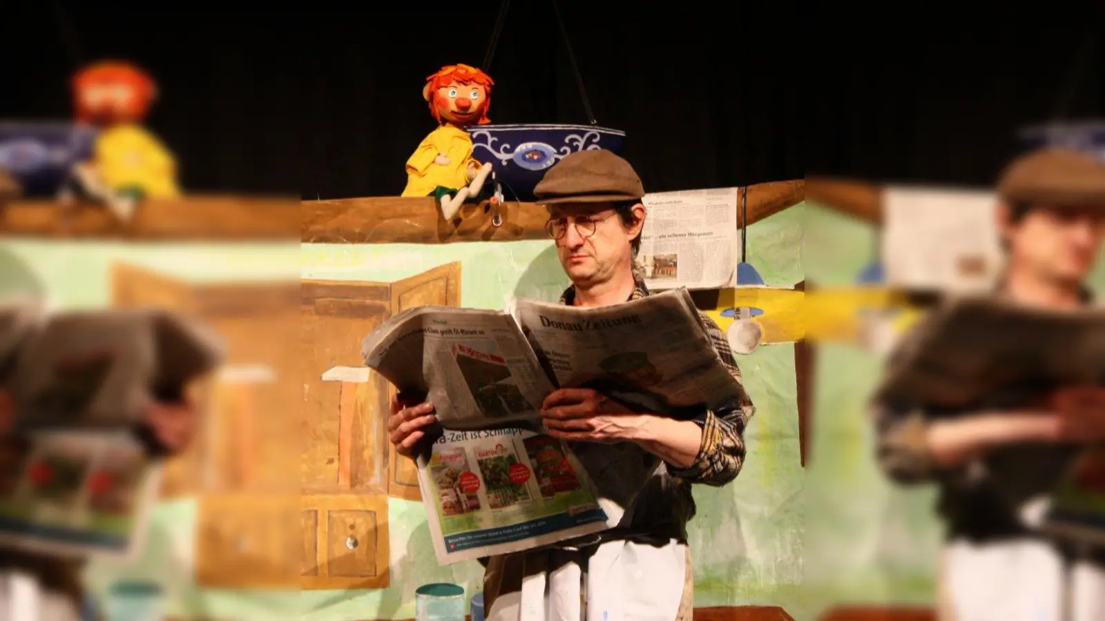 Meister Eder und sein Pumuckl begeben sich auf hohe See. (Foto: © Andreas Kilger)