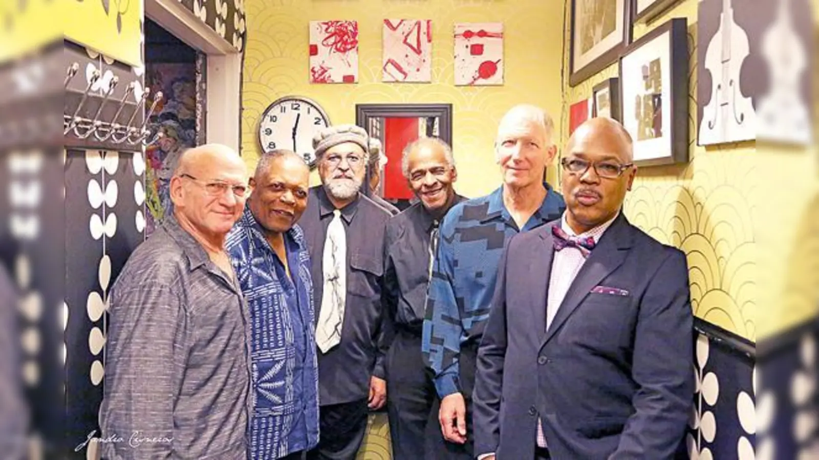 »Saxophon Summit« (v.l.): Dave Liebman, Billy Hart, Joe Lovano, Cecil McBee, Phil Markowitz und Greg Osby.	 (Foto: VA)